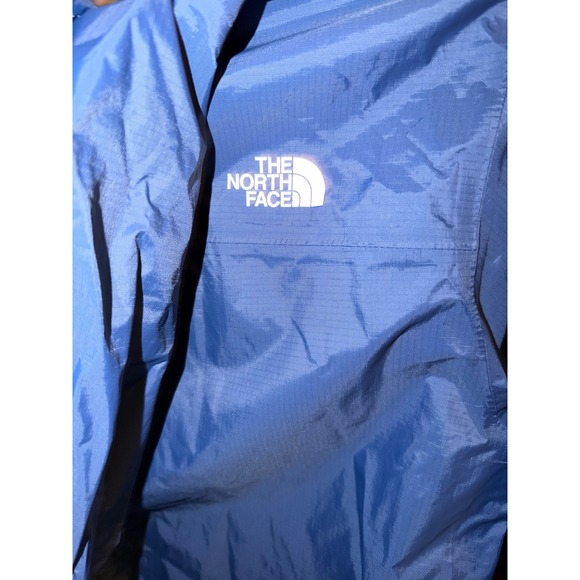 The North Face Mens Lightweight Rain Jacket Full Zip Hooded Blue Small - Picture 5 of 7